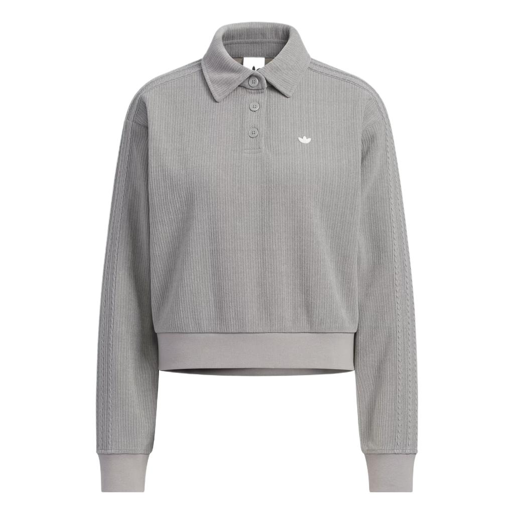 Adidas Оригинальная женская рубашка-поло из шенилла KS5981