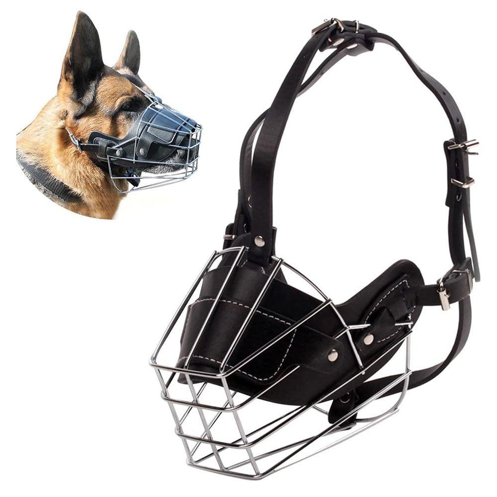 Breathable Dog Muzzle Adjustable Dog Mouth Cover Pet Supplies Pet Mouth Mask  Outdoor