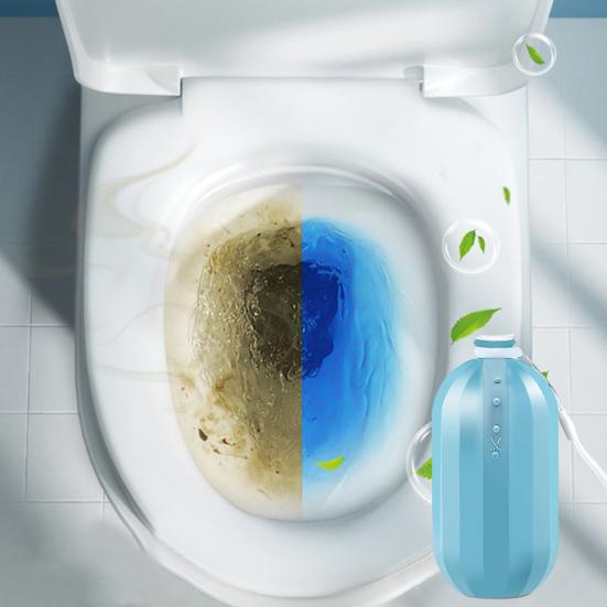 Toilet Cleaner with Lanyard Design High-Concentration Cleaning Fluid Automatic Cleaning Function Hanging Toilet Bowl Cleaner