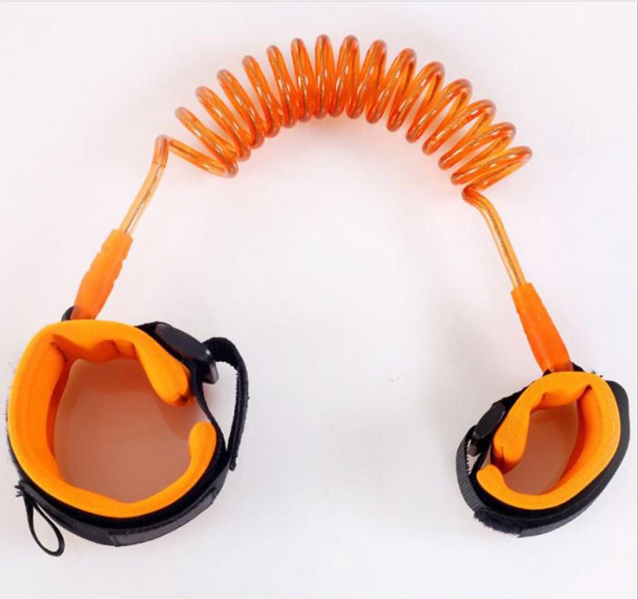 1.5/2/2.5m Adjustable Kids Safety Anti-lost Wrist Link Band Children Bracket Wristband Baby Toddler Traction Rope