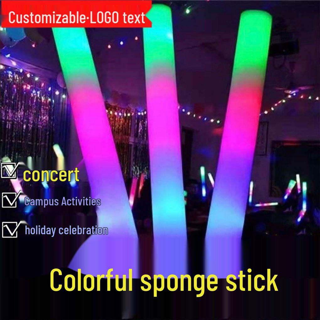 Seven-Color LED Foam Stick for Concerts and Events