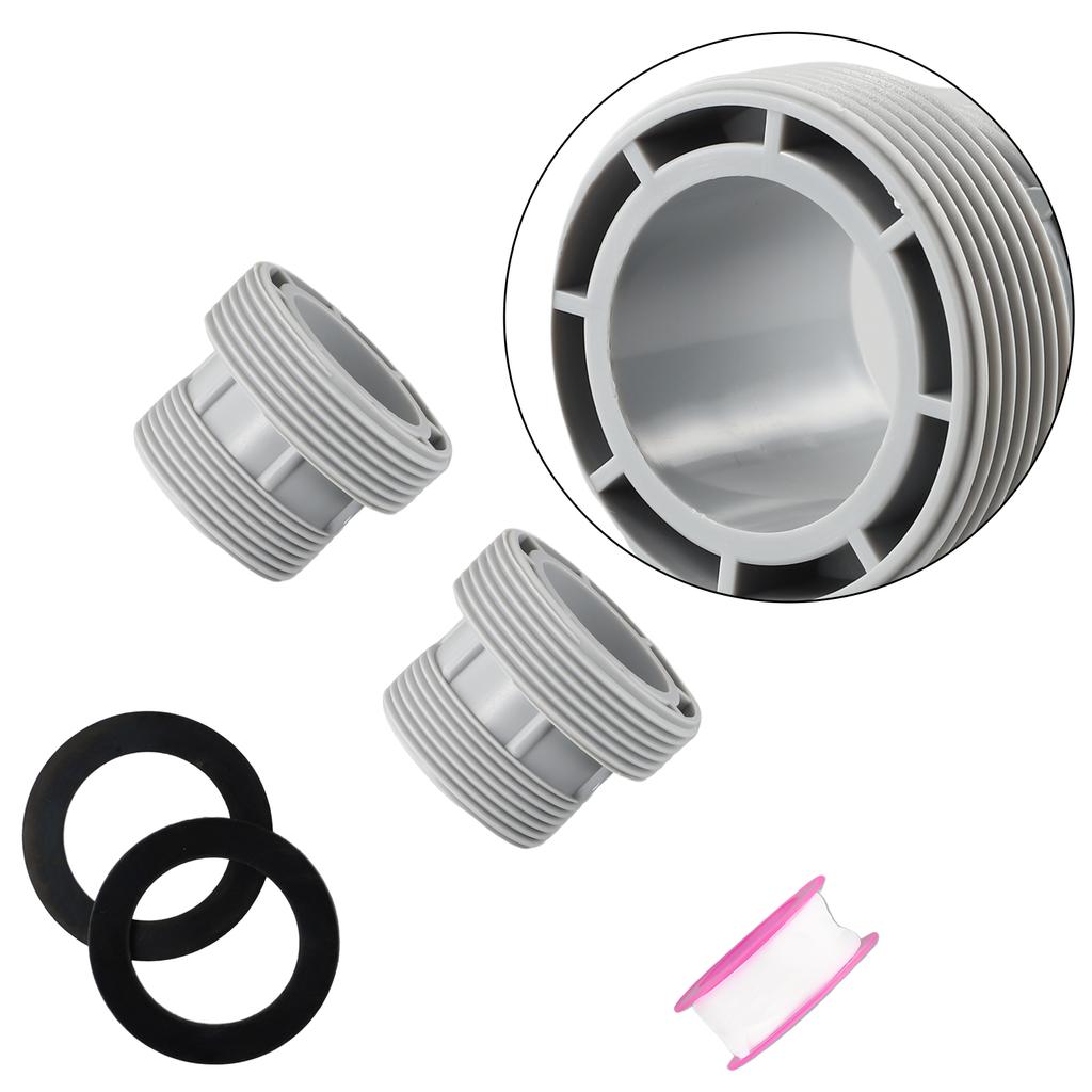 Комплект для переоборудования шланга фильтра 40 мм в 1 1/2 дюйма, адаптер для надземного бассейна, соединяет шланговый адаптер для бассейна, соединительную насадку