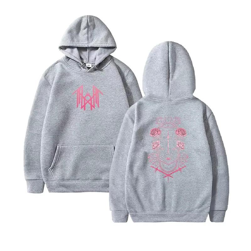 Толстовки с графическим принтом Sleep Token для мужчин и женщин, осенне-зимняя одежда в стиле Харадзюку, уличная мода, с длинными рукавами, свободный свитшот