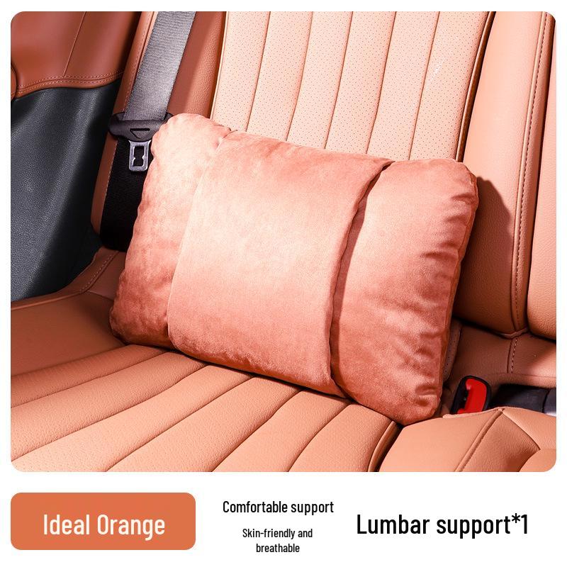 Maybach Mercedes Neck Protection Suede Pillow - High-end Car Seat Headrest