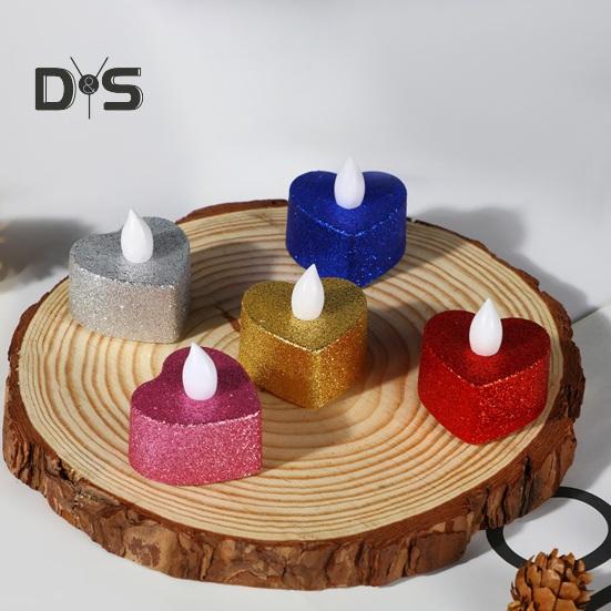 12Pcs Flickering Flameless Candle Lights Battery Operated LED Tea Light Realistic Wicks Light Decoration for Home Table Decor