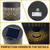Flower Design Solar Wall Light Iron Light Outdoor Garden Light Solar Wall Lamp  Villa Gate