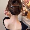 Elliptical Spring Clip Geometric Large Hairpin Creative Acetate Hair Clip  Daily