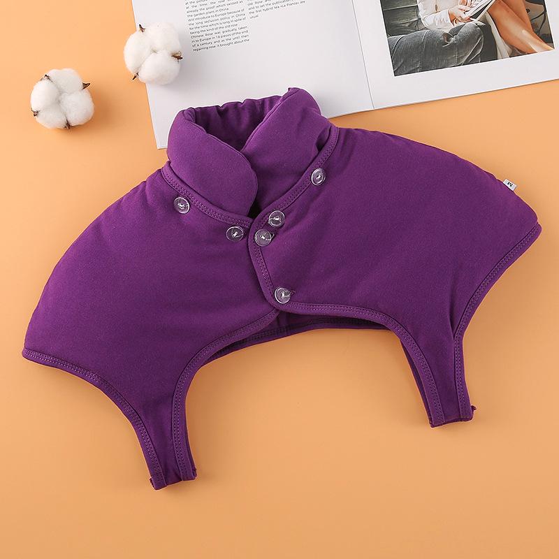 Унисекс теплая бархатная шаль для защиты плеч и шеи для сна