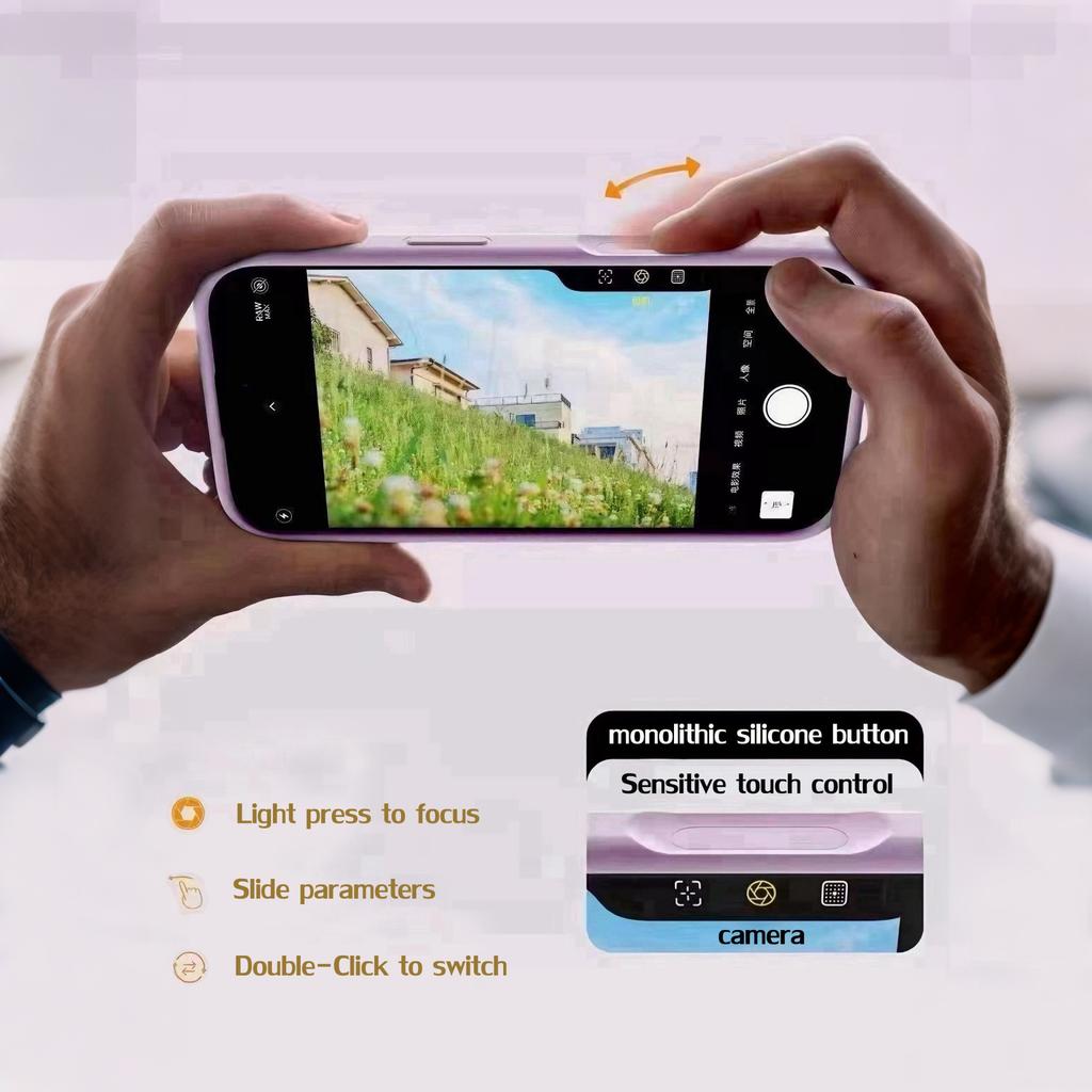 Чехол из настоящего жидкого силикона для iPhone 16 Pro Max 16 16Pro, мягкий противоударный чехол с чувствительной кнопкой управления камерой