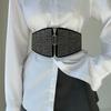 Пояс эластичный кушаки заклепки широкий пояс модный корсет ремни девушка