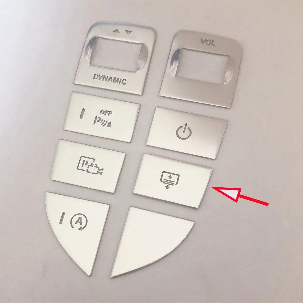 Car Styling For Mercedes Benz C E GLC Class W205 W213 X253 Center Console Gear Shift Multimedia Mouse Buttons Covers Stickers