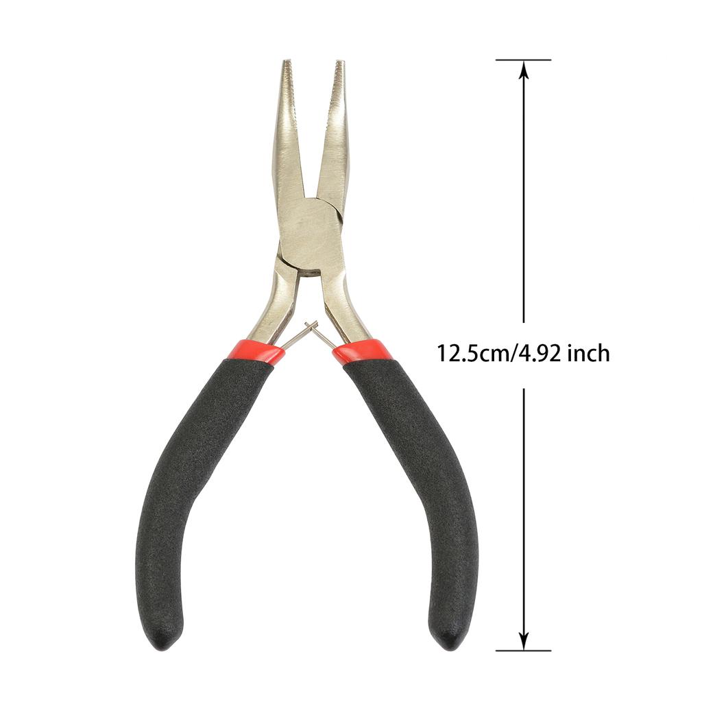 Набор инструментов для плоскогубцев для волос, 200 шт., 3,0 мм, микросиликоновые кольца, звенья, бусины, плоскогубцы для волос, петля, нитевдеватель