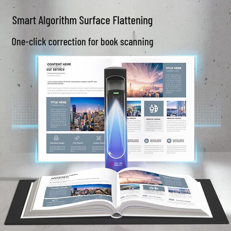 Hanvon HW155 AI Smart Book & Document Scanner CN plug (adapter included)