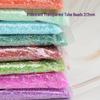 DIY Iridescent Tube and Rice Beads for Jewelry and Crafts