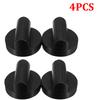 4PCS High Quality Heavy Universal Slotted Frame Rail Floor Jack Guard Adapter Lift Rubber Pads