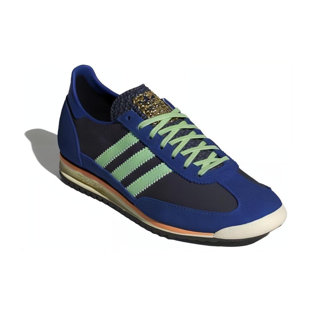 adidas SL72 OG Night Indigo Женские кроссовки синие, полузеленые, искрящиеся, Team, королевский, синий IE3426