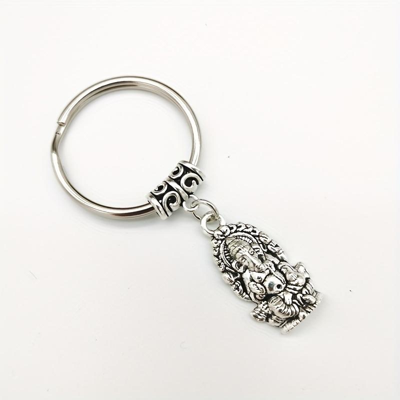 Модный брелок Ганеша, кулон в виде Будды и слона, брелок для женщин, брелок для сумочки, ювелирные изделия, подарки
