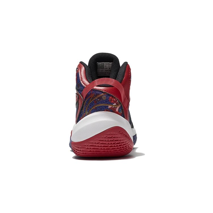 Баскетбольные кроссовки Li Ning Youth Pioneer Team 2.0 Stable Support Low-Top Детские кроссовки Cinnabar-Red YKBS004-13