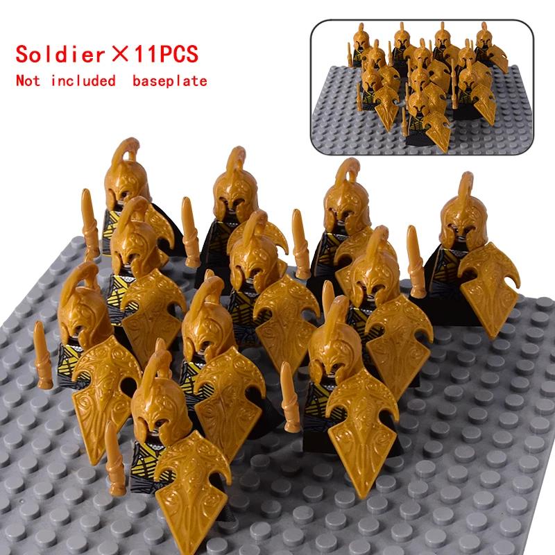 MOC Средневековый Гном Воин Эльфы Рыцари lotr Фигурки Строительные Блоки Аксессуары Броня Щит LOTR DIY Игрушки Для Детей подарок
