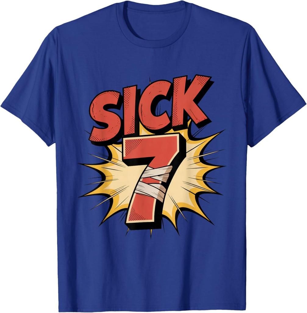 Смешная футболка унисекс в комиксном стиле Sick Seven, мем 67, забавная игра слов