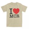 Мужская футболка I Love MCR Принт Футболки Мода My My Chemical Romance Mcr Группа Летние футболки Уличная одежда Хлопковая одежда Подарок для фанатов