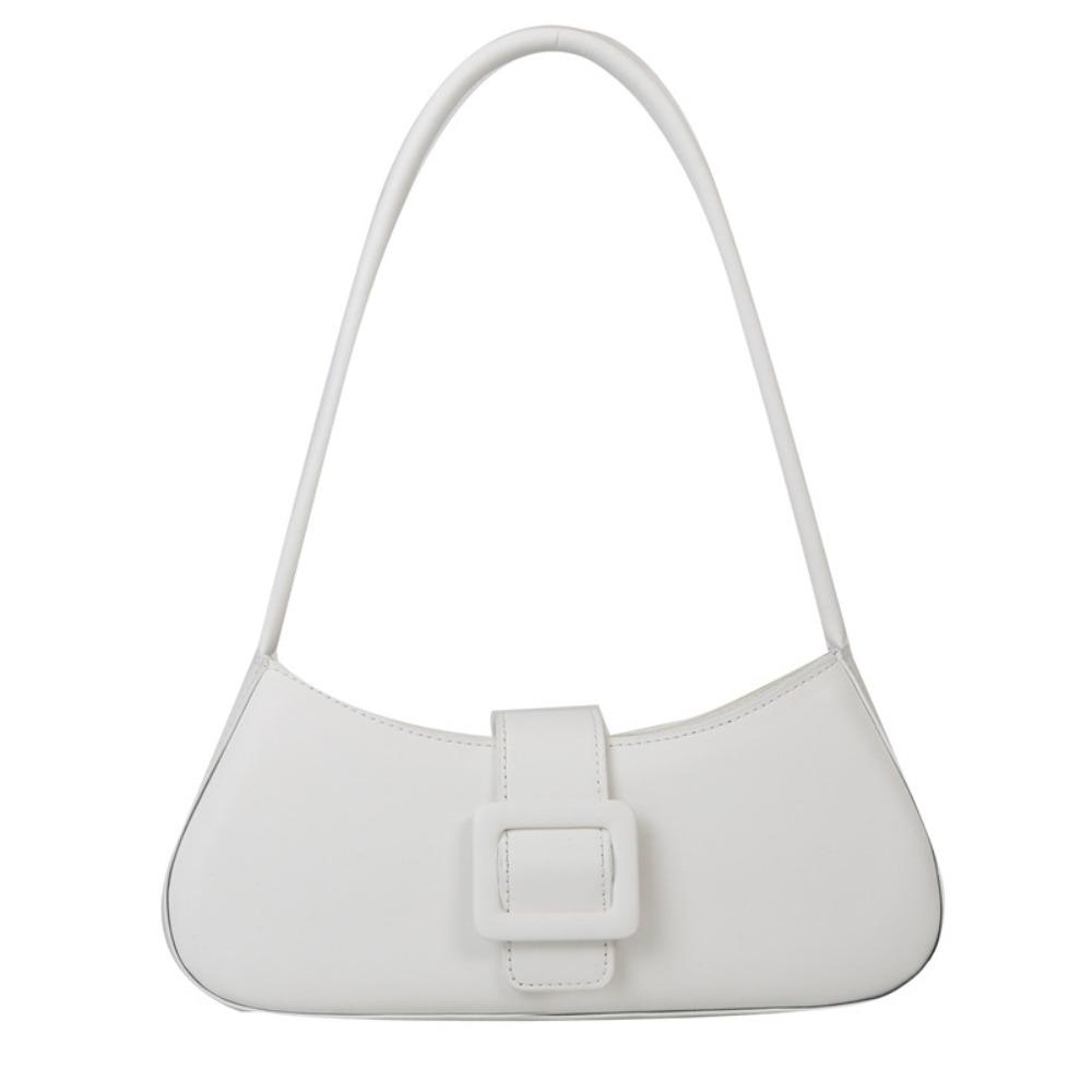 Large Capacity Half-moon Tote Bag PU Leather Ladies Luxury Handbags Underarm bag Women Women