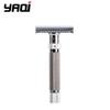 Yaqi Adjustable The Final Cut Chrome And Gunmetal Color Safety Razor for Men Provide Comfortable Grip With 12mm Handle Diameter