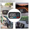 Универсальный автомобильный HUD с проекционным дисплеем, цифровой GPS-спидометр, кмч, миль в час, одометр, сигнализация