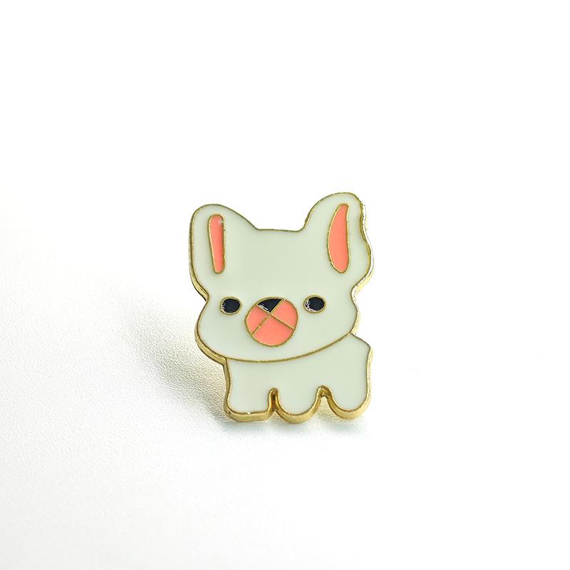 Милая металлическая брошь с мультяшным рисунком - Модный аксессуар