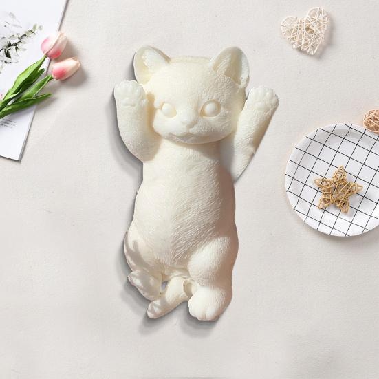 Реалистичная игрушка для кошек, сжимающая медленно восстанавливающийся мягкий TPR, снимает стресс, беспокойство, портативная для детей, подростков, взрослых, котят, животных, сжимающих сенсорную игрушку-фиджет