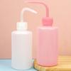 250/500ml Eyelash Cleaning Bottle with Narrow Mouth Clear Scale Leakproof Eyelash Extension Makeup Tool PP Plastic Long Tube Drip Washing Bottle