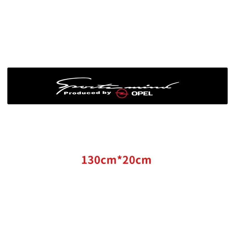 Q1022Q1021pc Car Front and Rear Windshield Reflective Stickers For Opel astra h astra j g corsa insignia zafira b vectra c corsa d vivaro