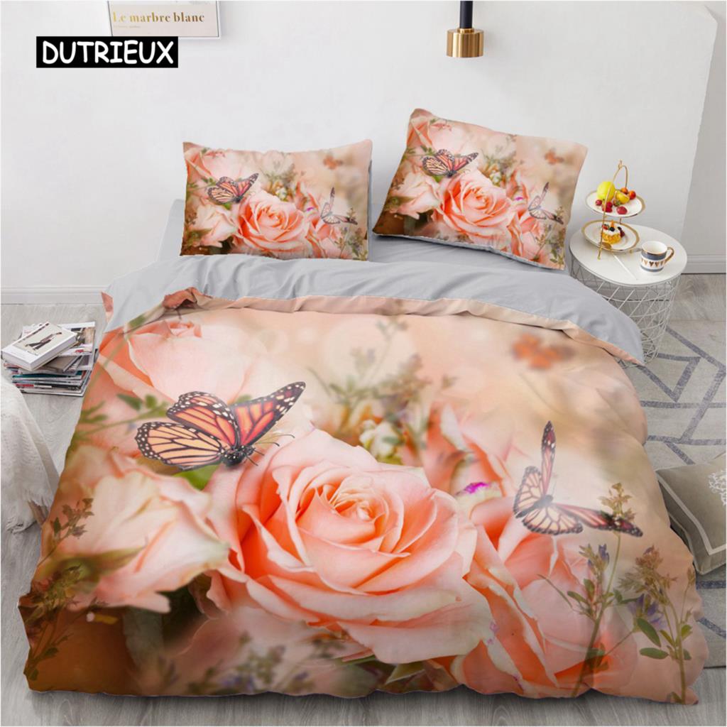 Роскошный комплект постельного белья 3D Европа Двуспальный пододеяльник Постельное белье Удобное одеяло/покрывало Постельный комплект в скандинавском стиле