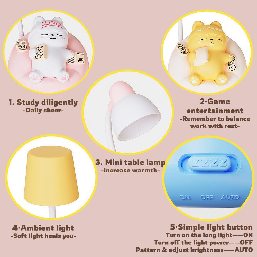 Famous Night Light Creative Gift For Students Friends Kids Baby Bedside Lamp Warm Nursery Light Sleep Decor Birthday Present