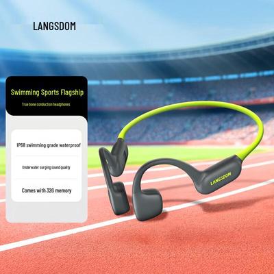 Спортивные наушники Lanzhidan BE23 с костной проводимостью, водонепроницаемые IPX8