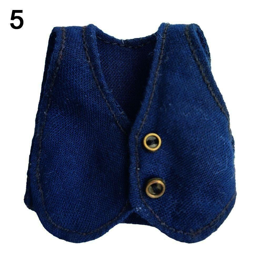 Boys Girls YMY Doll Clothes Casual Wear Doll Shirts New Vest Tops 1/11 ob11 dolls/1/12 Bjd Doll