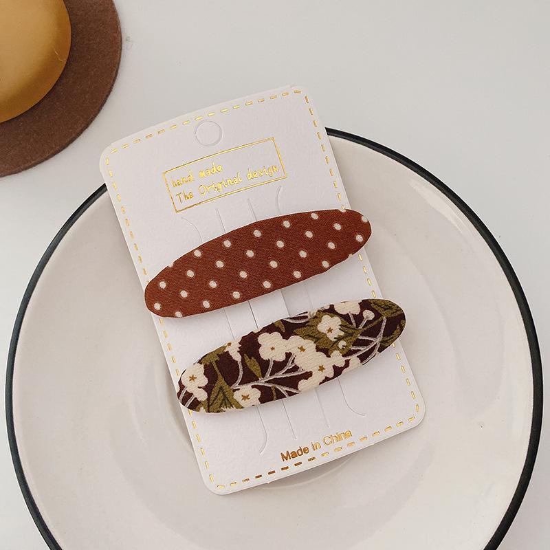 Осенний Кофейный Цвет Мультяшные Заколки для Волос Принцессы Детские Девочка Ребенок Малыш Зажим для Волос Заколки Аксессуары Заколка Головной Убор Головной Убор