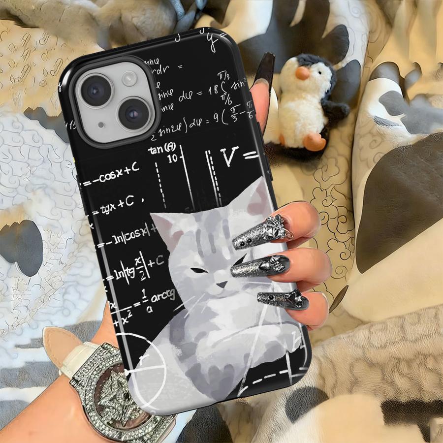 Чехол для телефона "Кот, который любит учиться" для Xiaomi Redmi Note 14 4G 14 Pro Plus 5G Мягкий чехол Capa