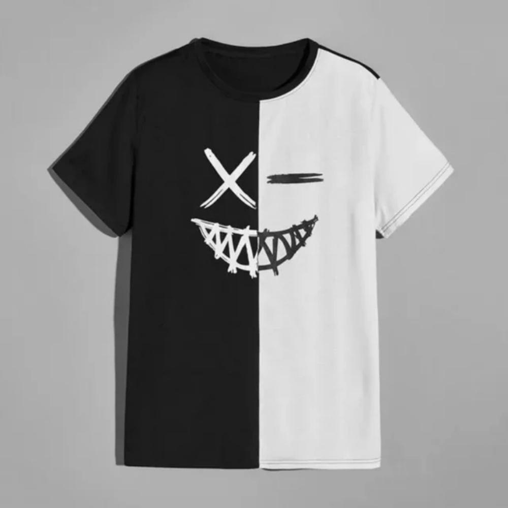 Street Fashion T-Shirt For Kids Short Sleeve Hip Hop Print Tee Shirt Boys T Shirt Pullover Girl Clothing