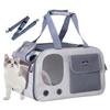 Складная переноска для домашних животных SunStarsPets для кошек и маленьких собак, идеально подходит для посещений ветеринара и поездок, моющаяся, вес 8 кг, компактная, с плечевым ремнем