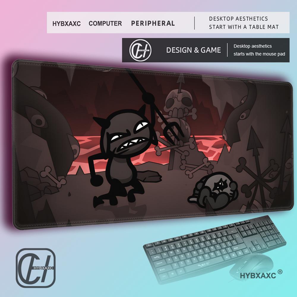 HYBXAXC MMewgenics Mouse Pad Nonslip Locking Edge DeskMat PC Laptop Accessories Rubber Office Keyboard Large Game XXL Carpet