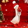 1 комплект статуэтка гуся мини вязаная шапка с регулируемым ремешком настольная шапка-гусь крючком наряд для переодевания на Хэллоуин, Рождество, праздничную вечеринку