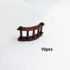 10PCS 30056 Fence 4x4x2 Quarter Round Spindled With 2 Studs MOC Part Building Blocks DIY Accessories Brick Toys For Children