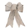 Vibrant Christmas Tree Bowknot Ornaments 5pcs Large Bows for Festive Decor