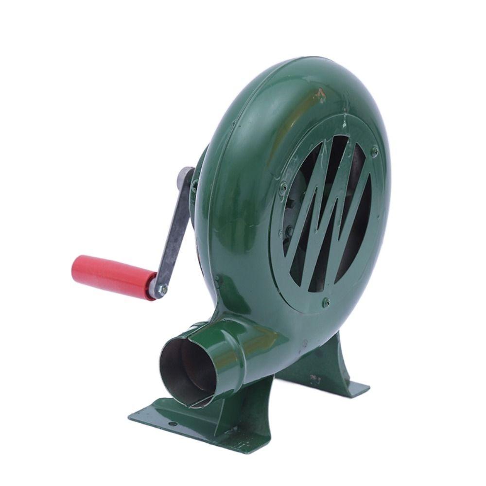 BBQ Picnic Household Blower Hand Crank Fan Manual Barbecue Booster Grill Fire Starter Air Blower