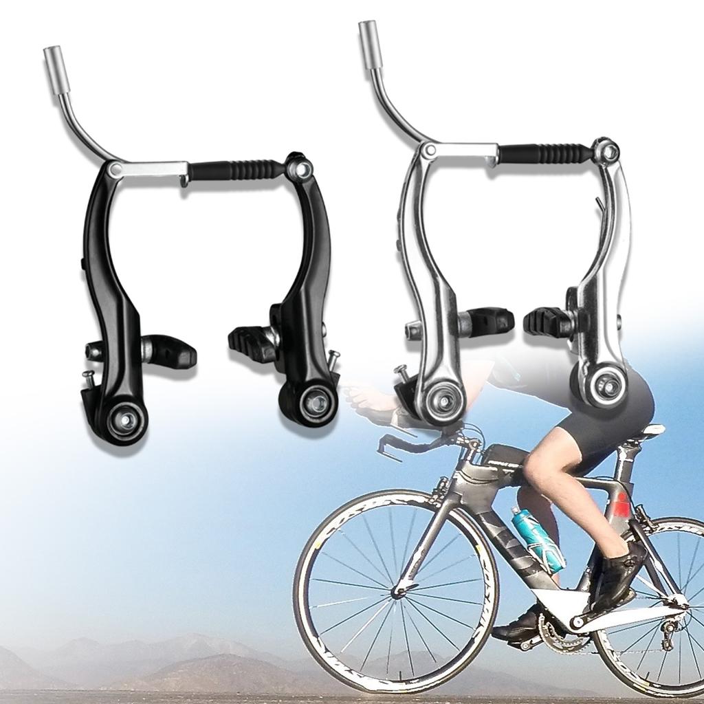 2 шт. Универсальный передний и задний тормозной суппорт для велосипеда Замена Велосипедный тормозной комплект Рычаги тормоза велосипеда из алюминиевого сплава Комплект V-образных тормозов