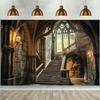 1 шт. ретро-дворцовый фон для фотосъемки, интерьерные фото средневековых замков, фон старых зданий и лестниц
