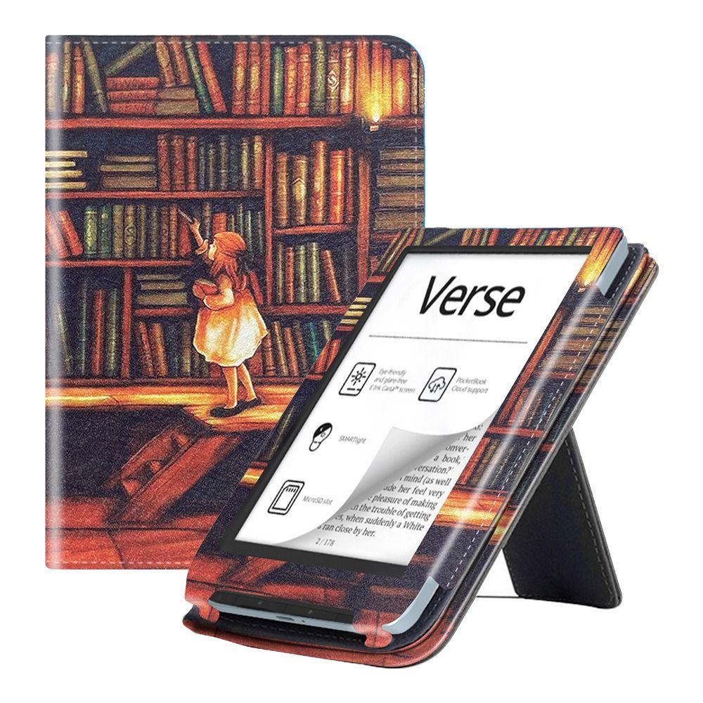 Kickstand eReader Cover 6 inch Protective Shell Smart Case for Pocketbook Verse/Verse Pro