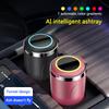 Car Emblem LED Light Ashtray Alloy Garbage Cup Ashtray Flame Retardant For Opel Corsa D Astra Insignia Mokka Adam Combo Vauxhall