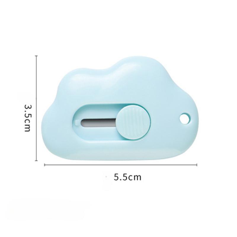 Mini Portable Small Utility Knife Small Express Package Opener Multi-functional Cartoon Paper-cutting Scissors